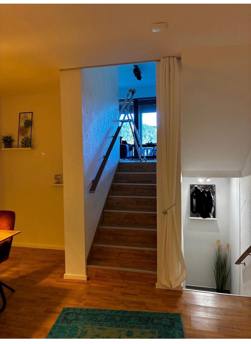 Aufgang zum Wohnzimmer