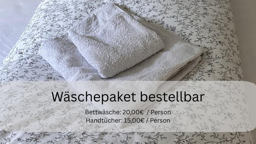 Wäschepaket bestellbar