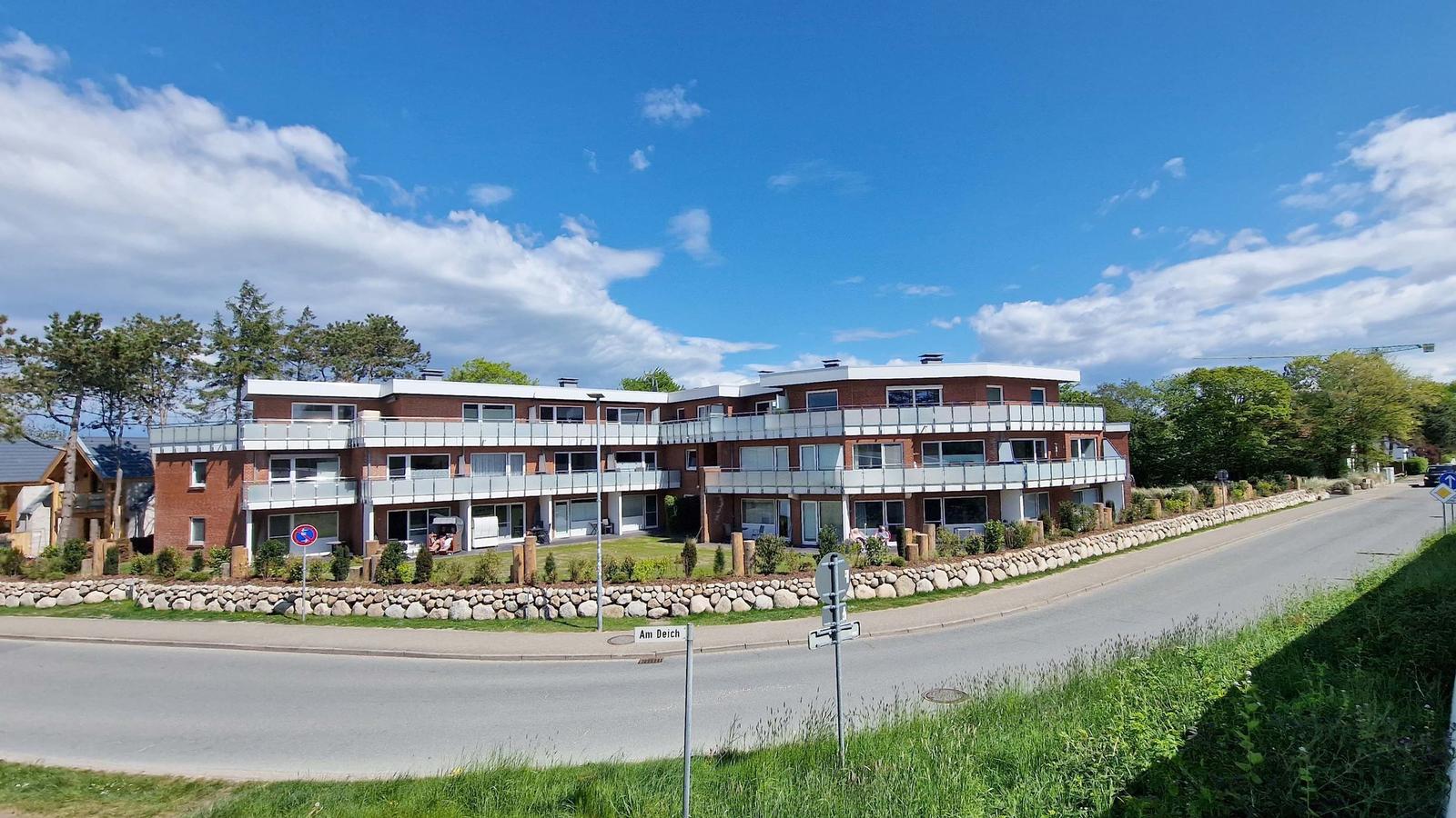 Ansicht vom Deich...