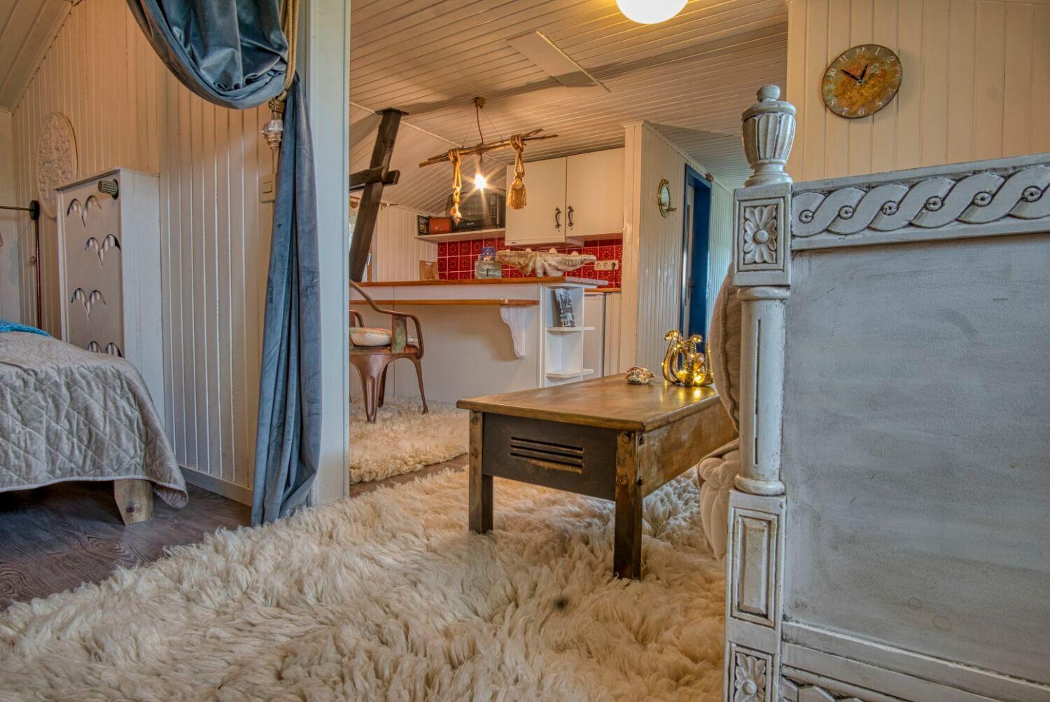 Blick auf die Küchenzeile