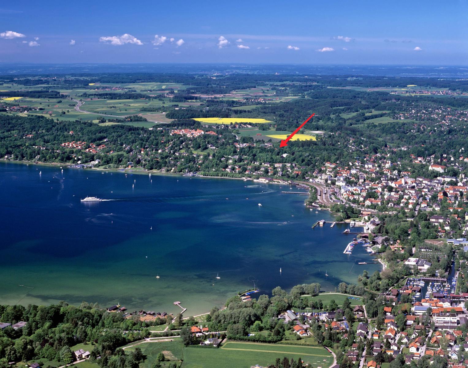 Position des Hauses (Pfeilspitze)