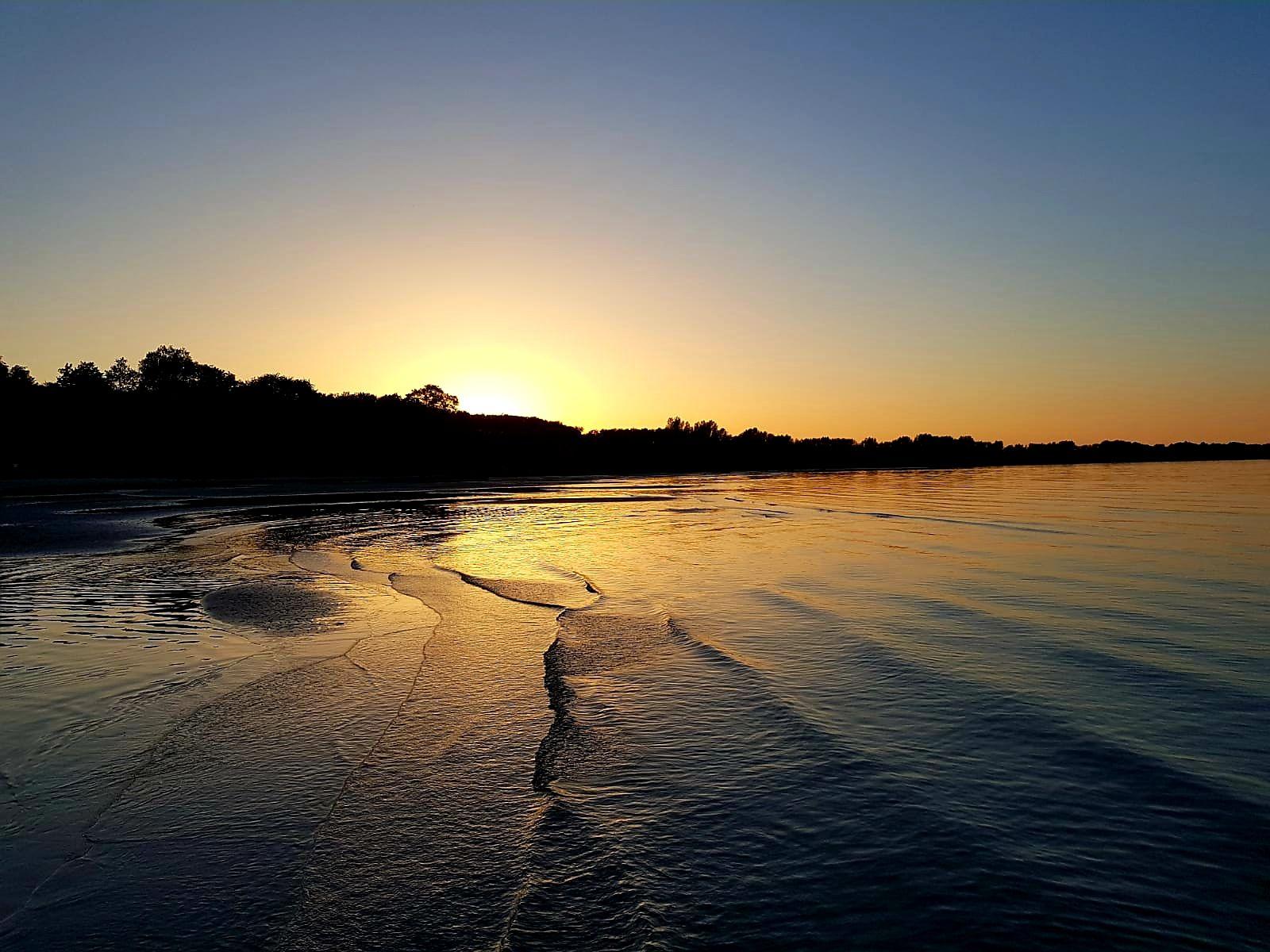 Sonnenuntergang an der Wohlenberger Wiek