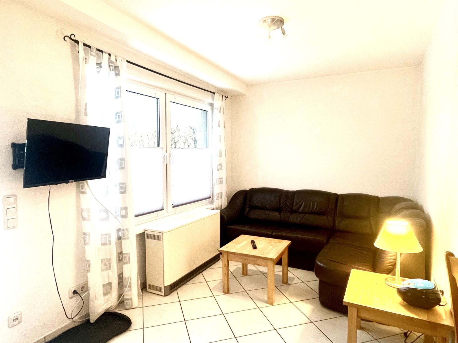 Wohnzimmer mit Smart TV