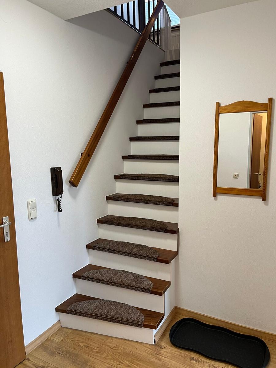 Treppe zum Schlafzimmer
