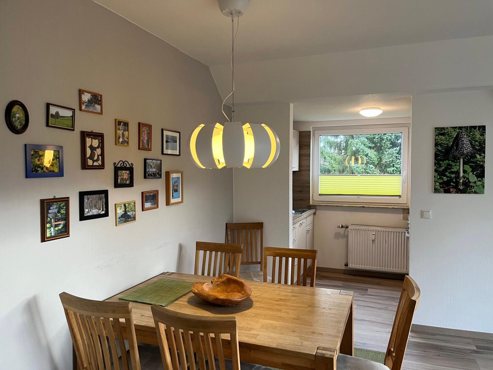 Wohn-/Essbereich mit offener Küche