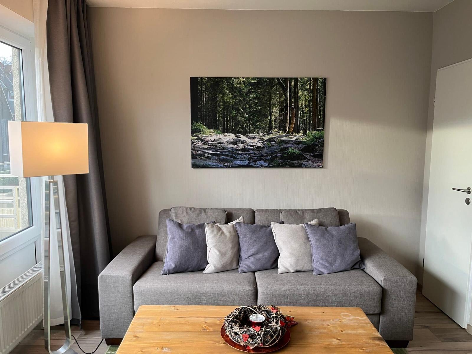 Wohn-/Essbereich mit offener Küche