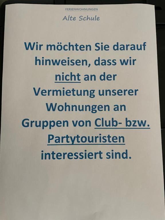 wichtige Information...