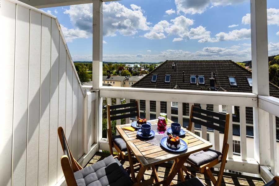 Balkon Richtung Süden