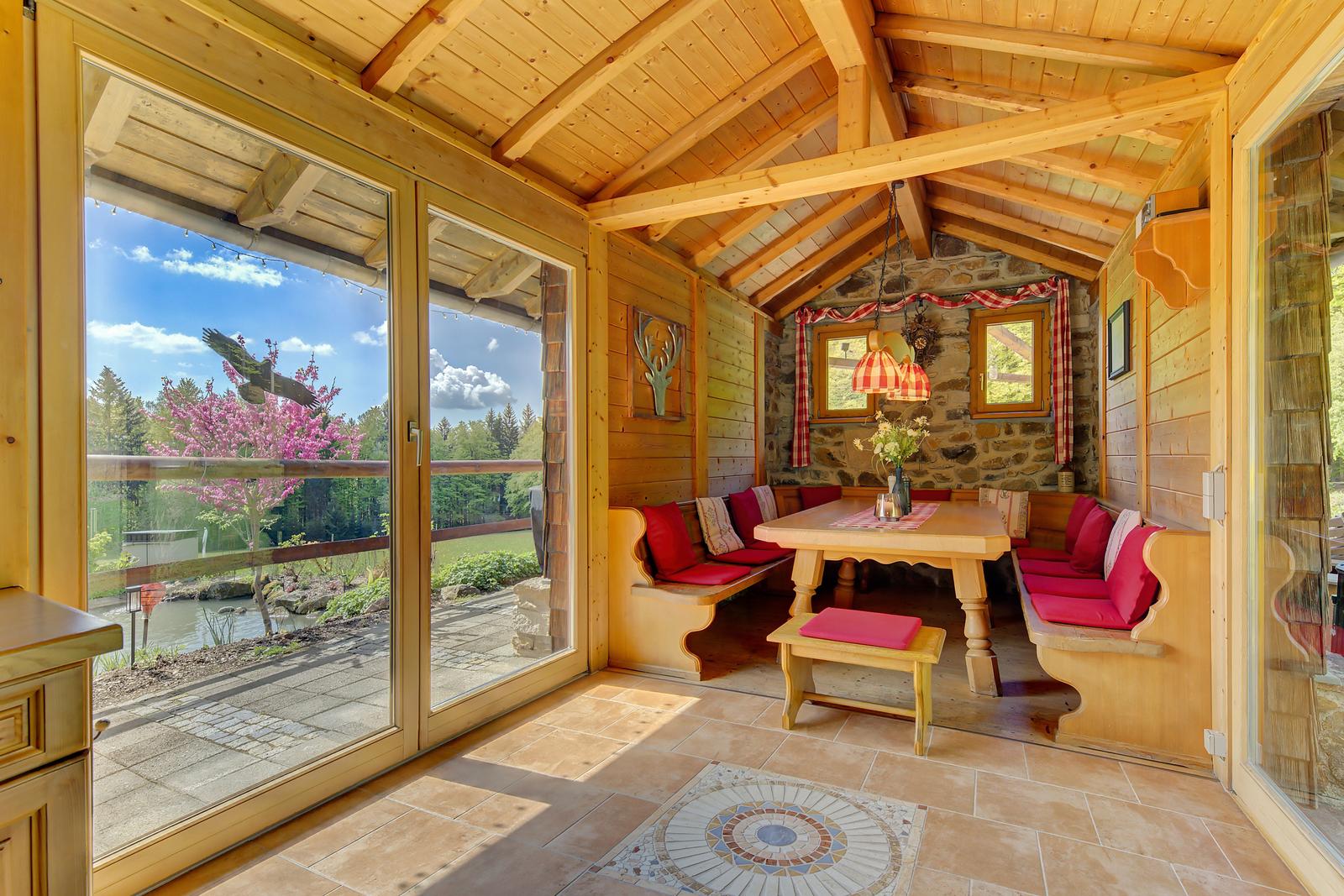 Ein Platz zum Zusammensitzen, Lachen und Genießen