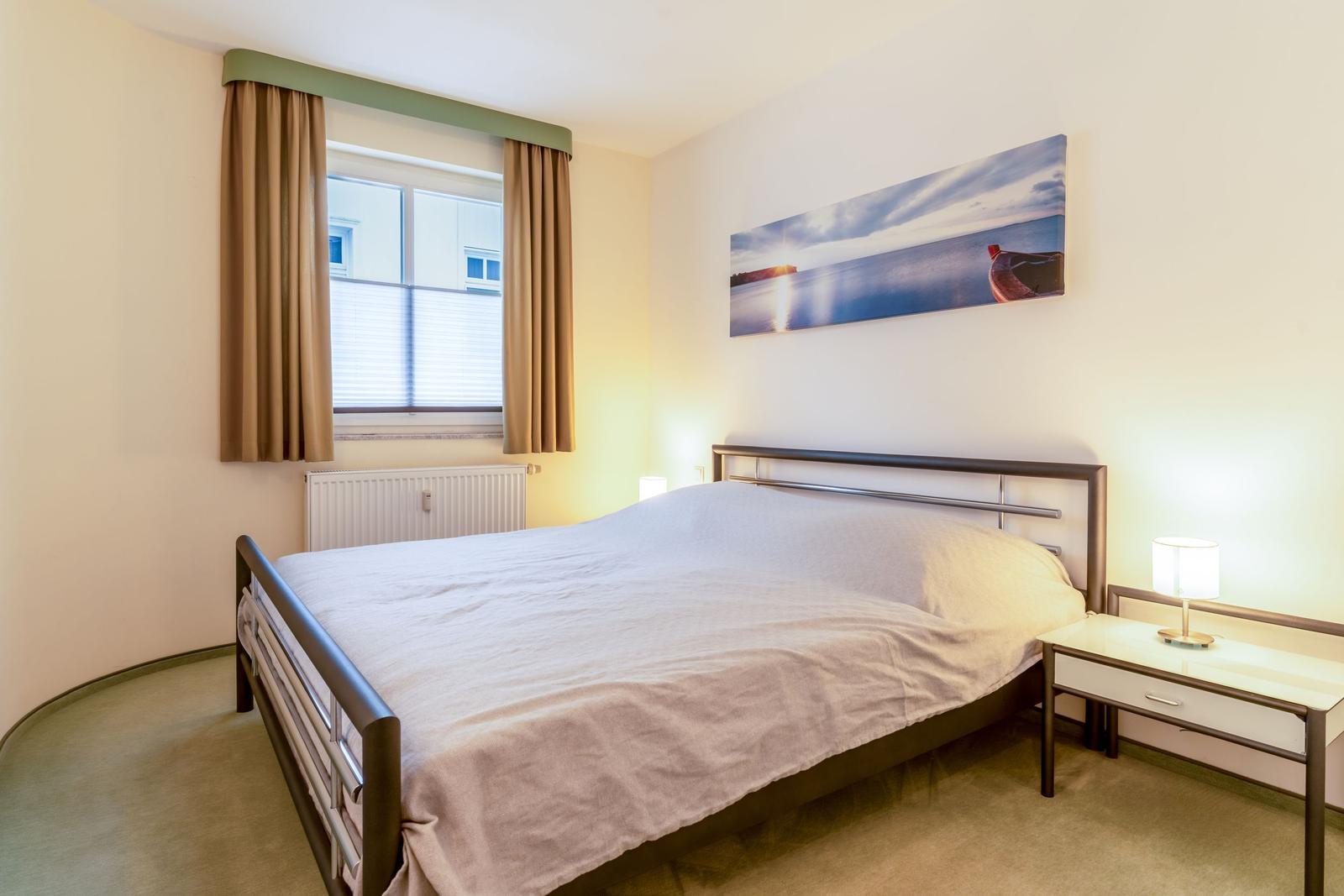 Schlafzimmer Nr. 1 mit Doppelcouch