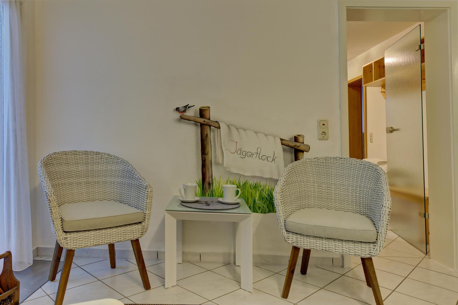 Forest light, warm colors, deep tranquility