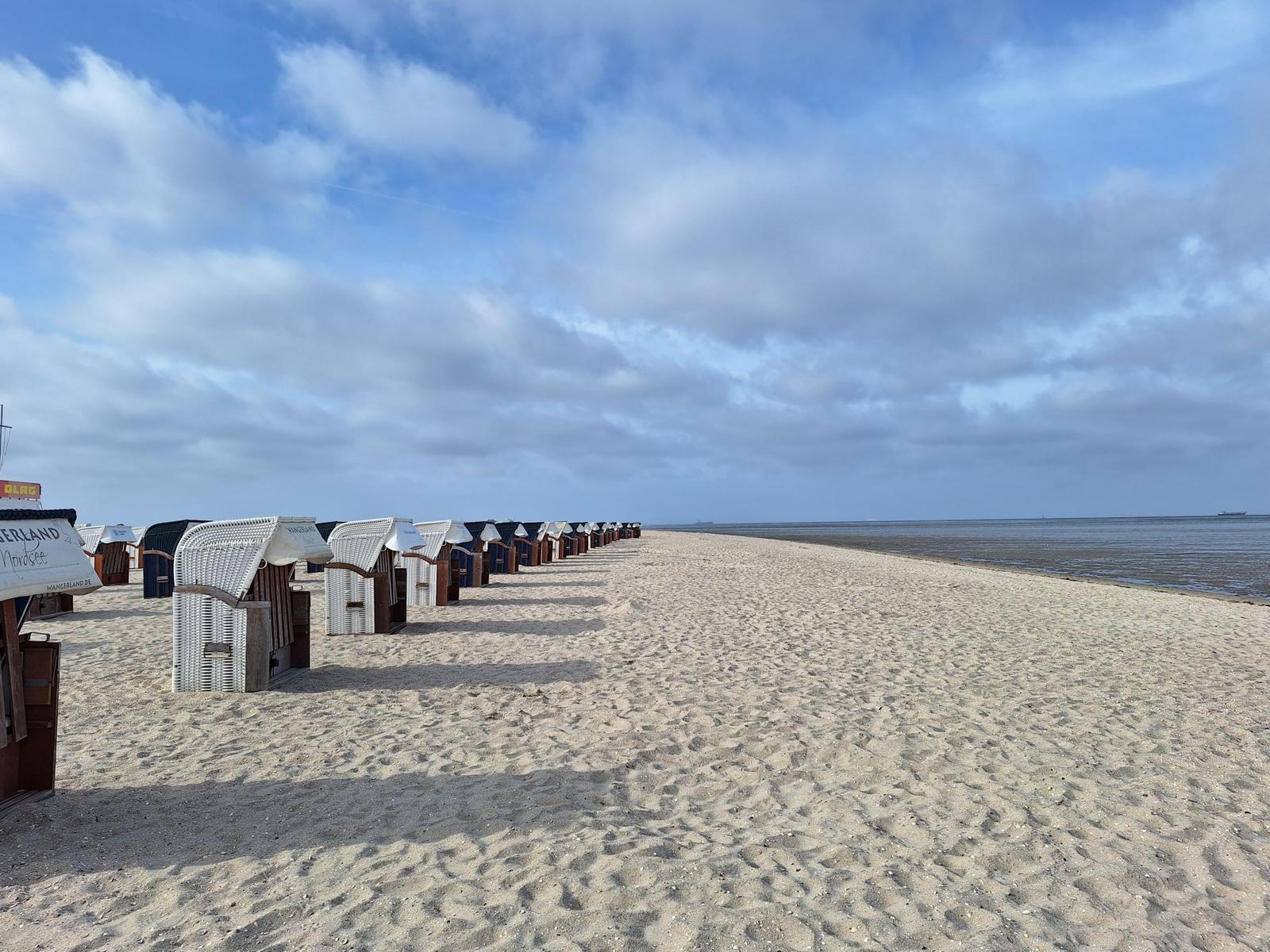 Strand Schillig im Sommer