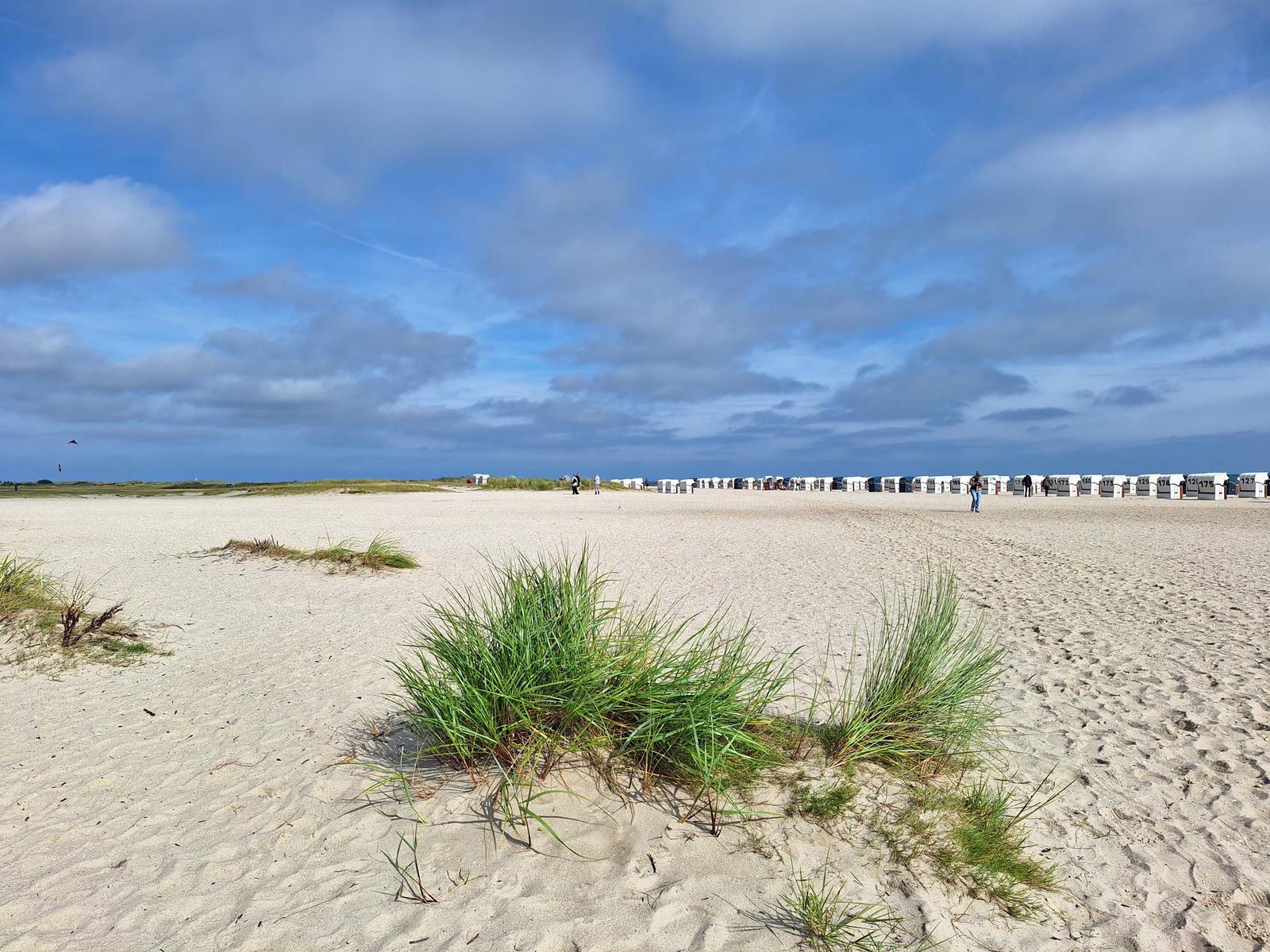 Der breite Strand von Schillig