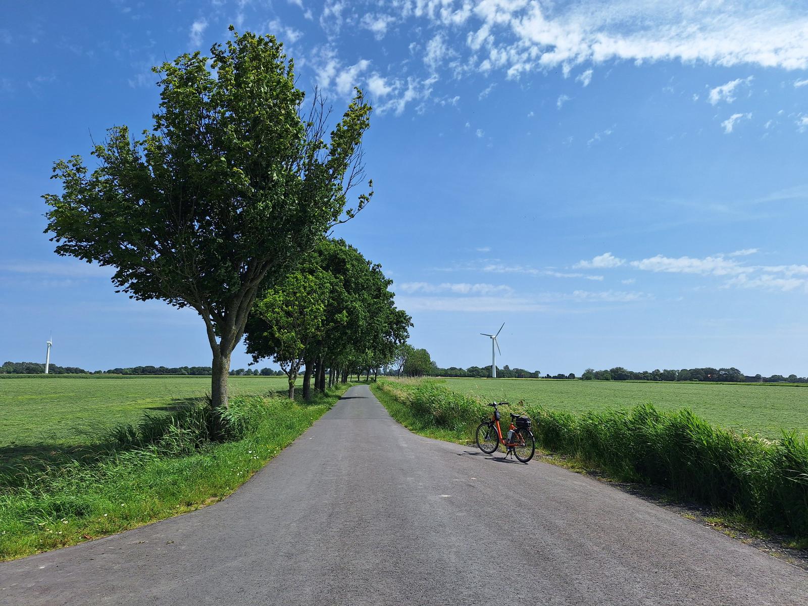 Wege abseits der Hauptstraßen laden zum Radfahren ein.