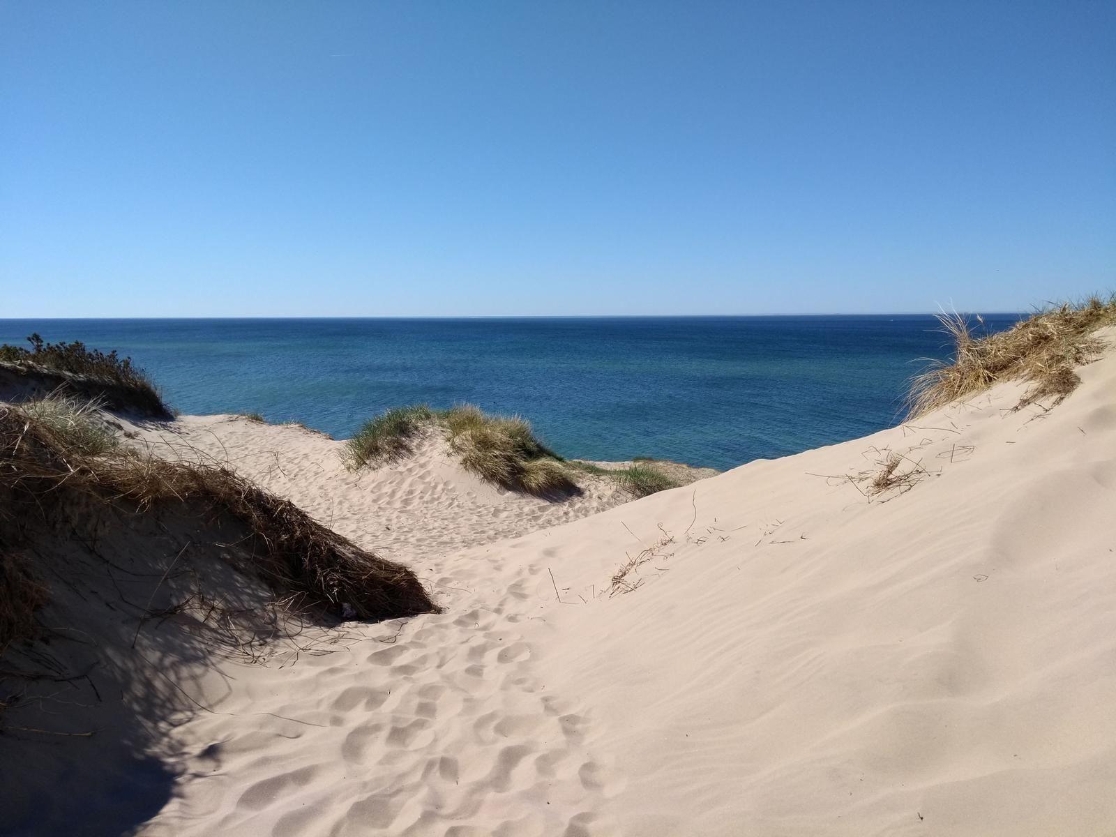 Strandabschnitt bei der Kreptitzer Heide