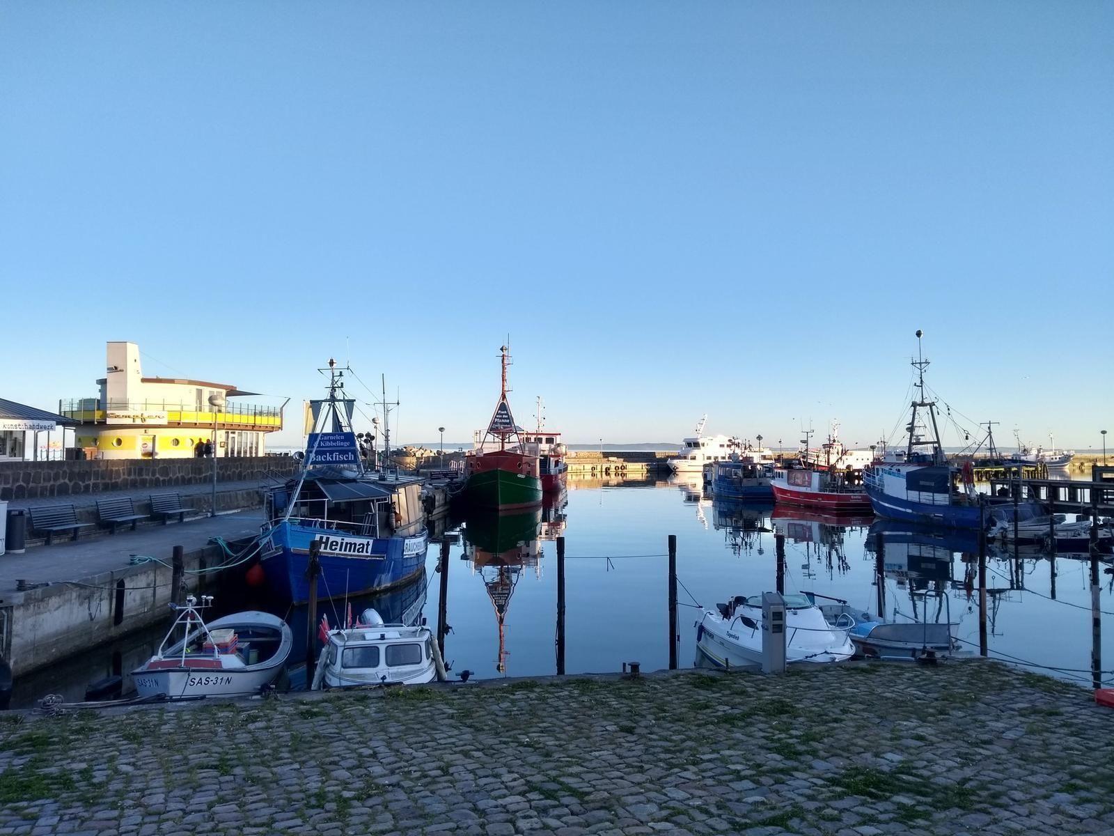 Der Stadthafen in Sassnitz