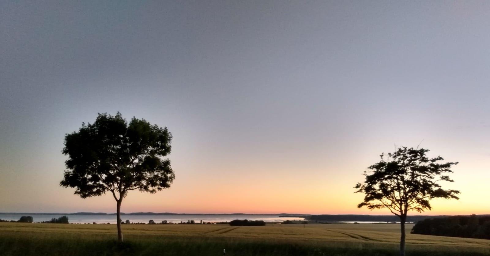 Abendstimmung bei Bobbin