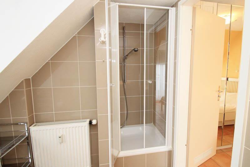 Die komfortable Dusche