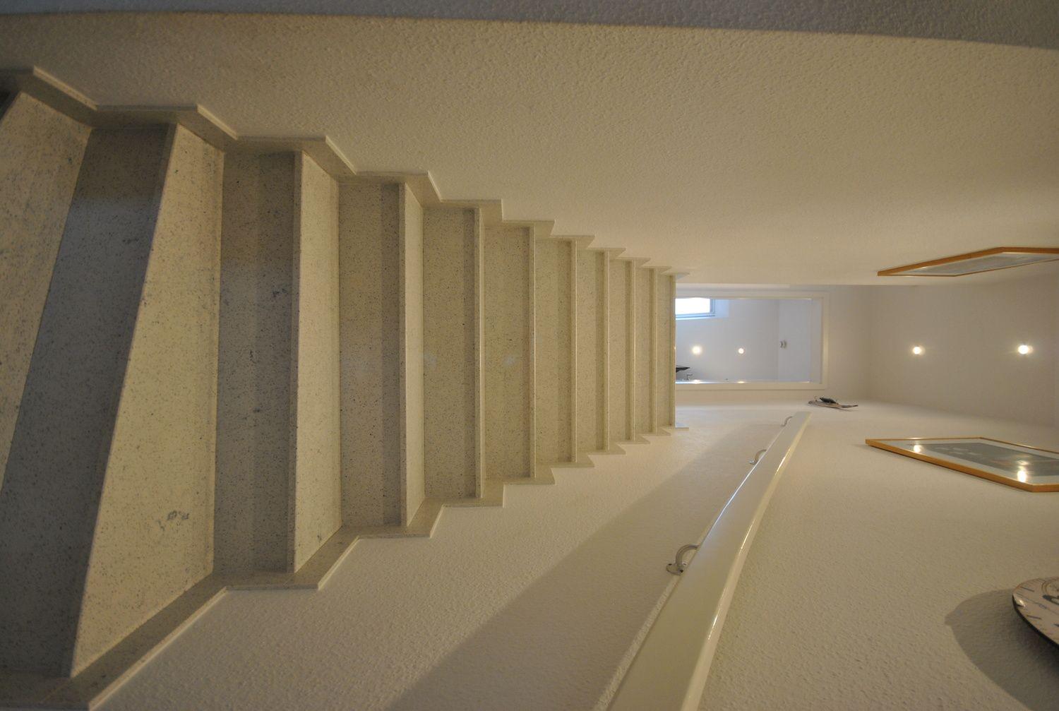 Treppe zum Obergescho