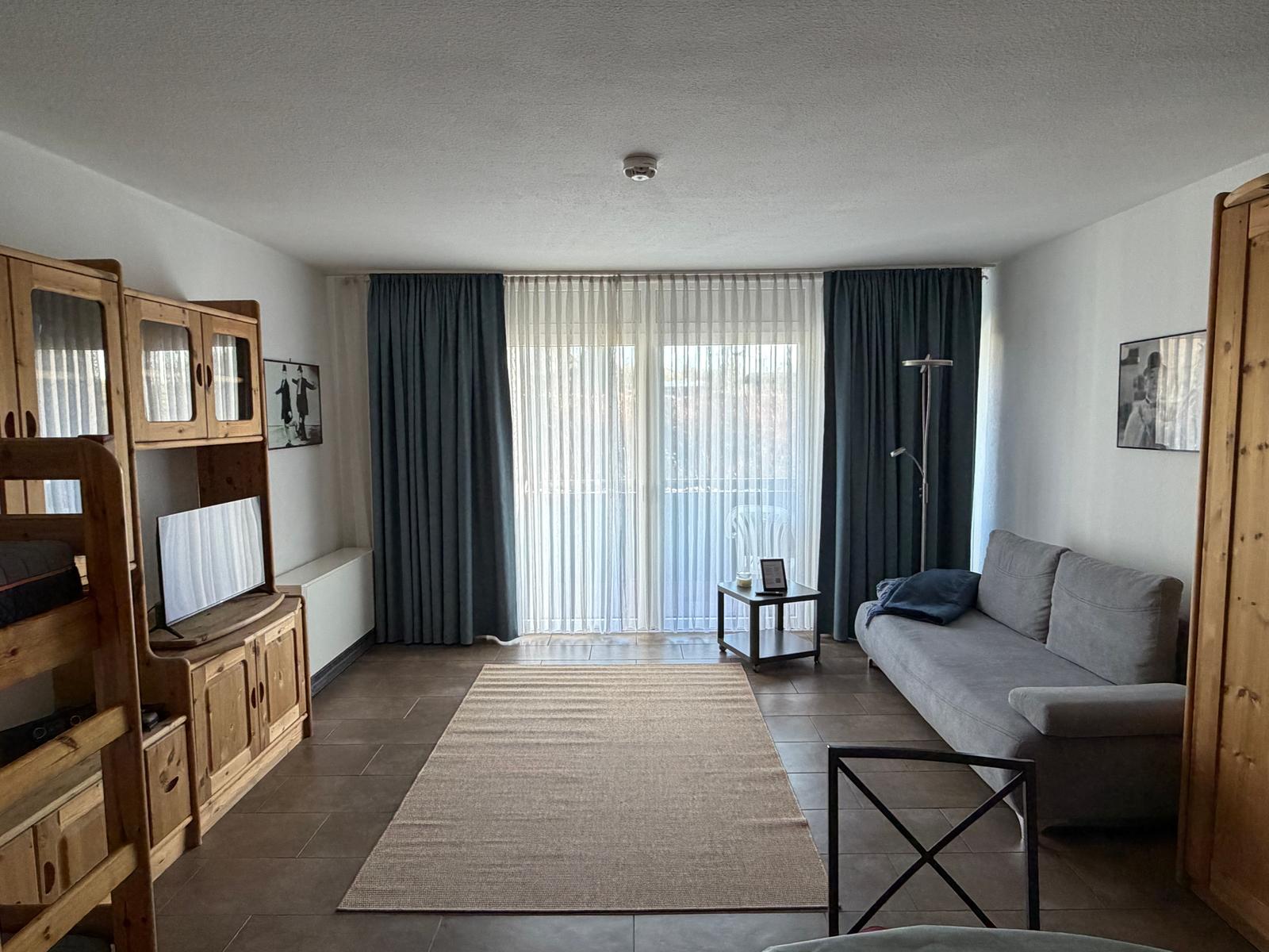 Wohnbereich mit Schlafsofa