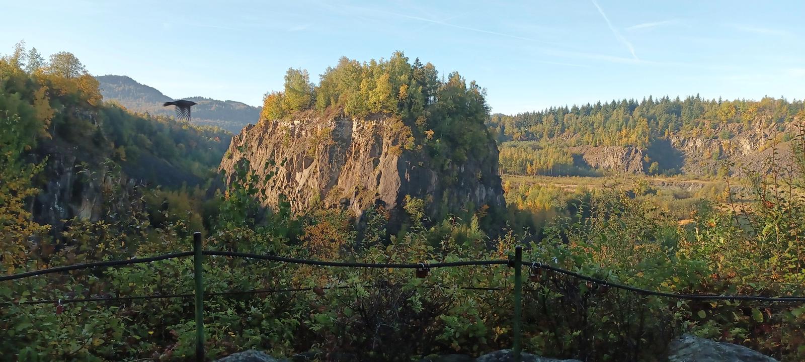 unserer renaturierter Diabas Steinbruch