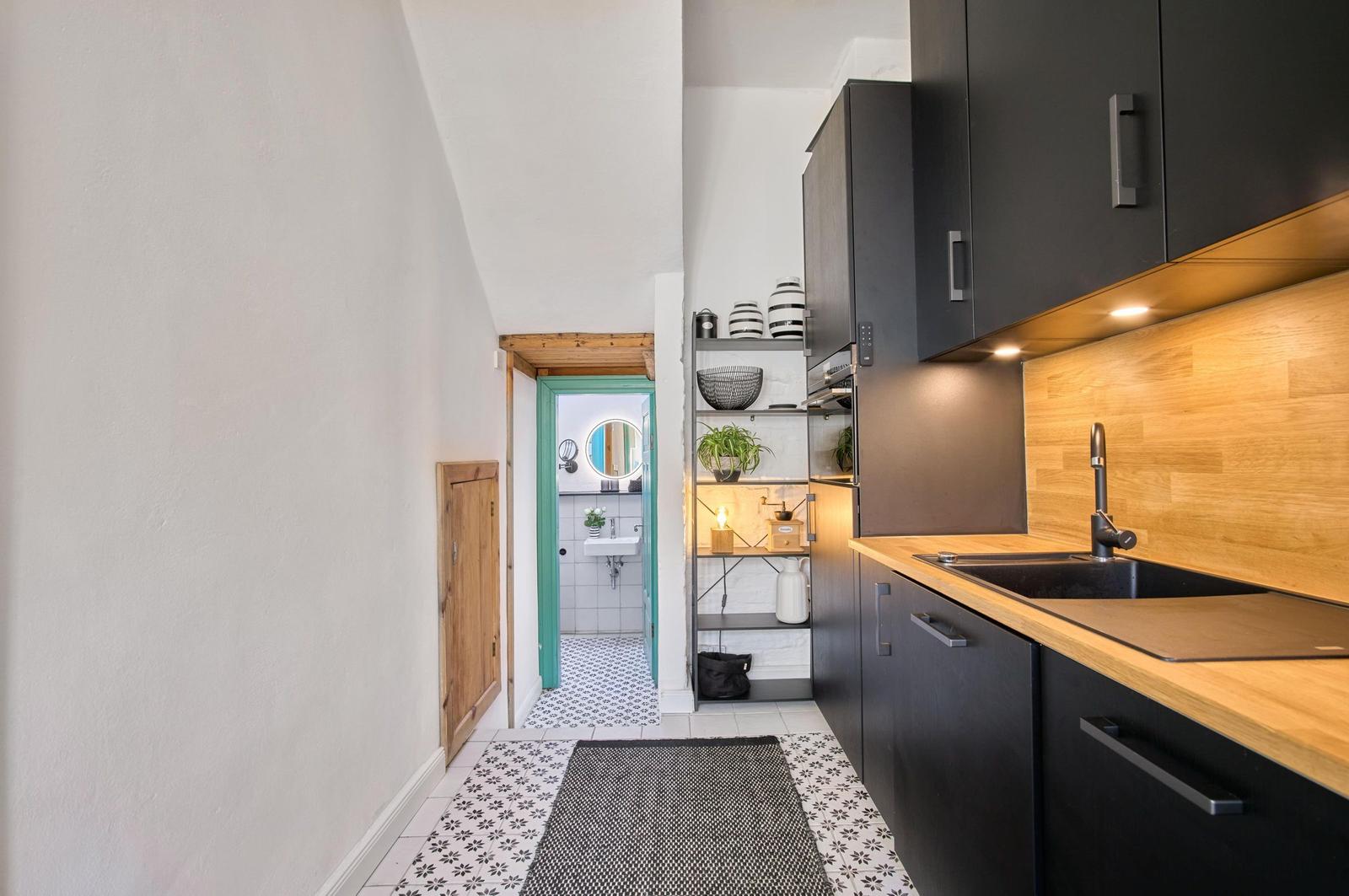 vollausgestattete, Küche