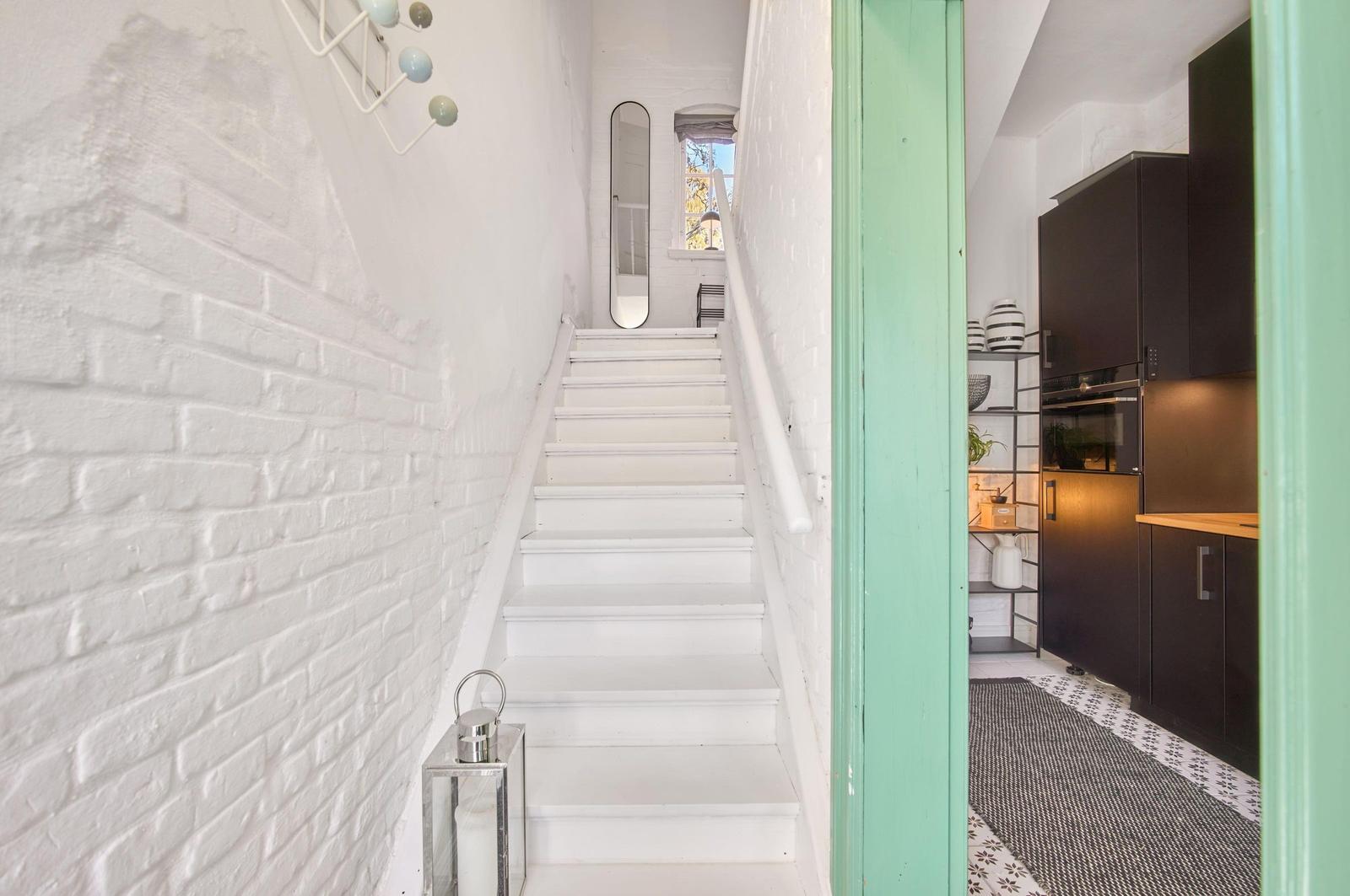 Treppenhaus zum Dachgeschoss