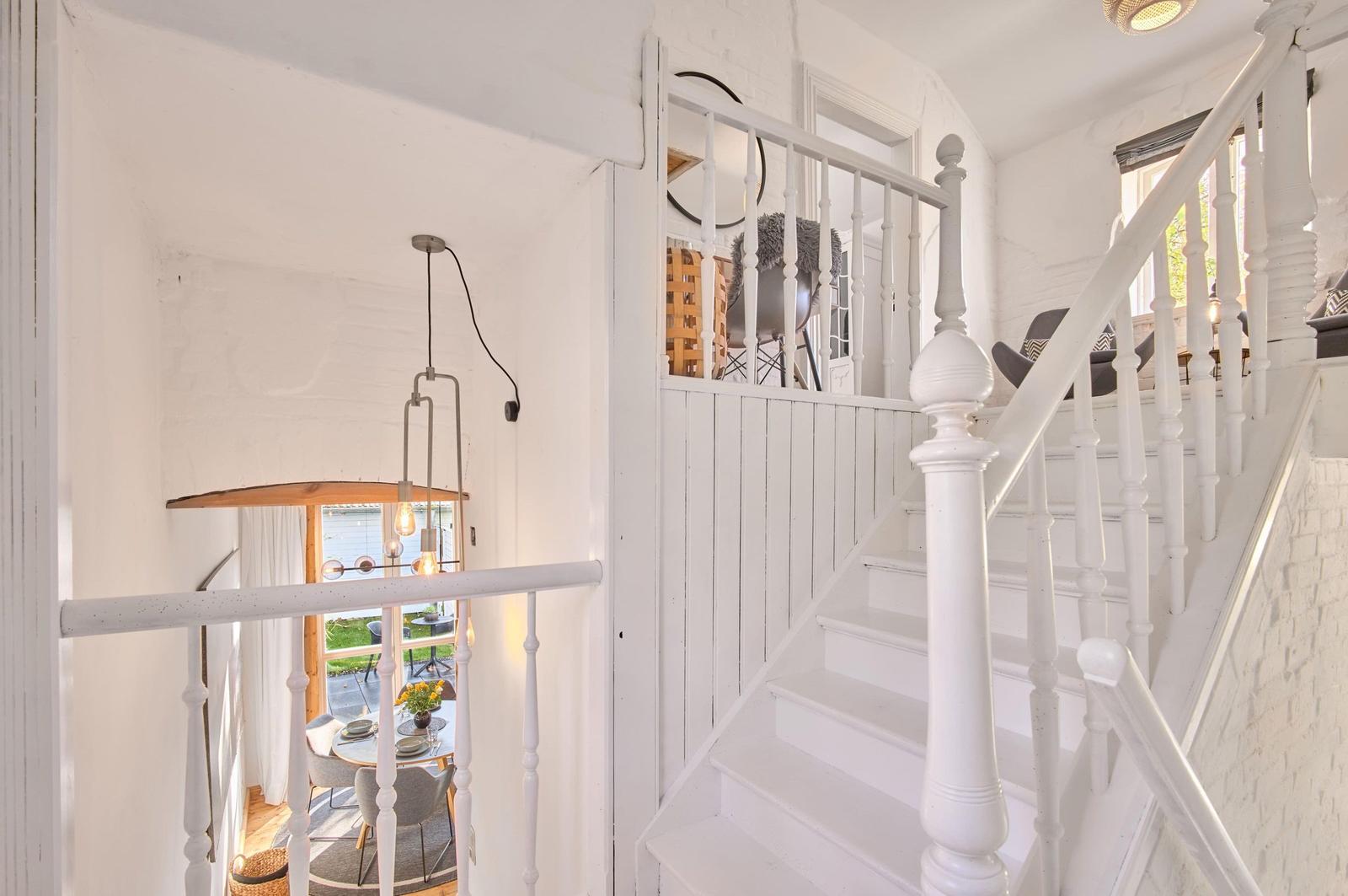 Treppenhaus zum Dachgeschoss