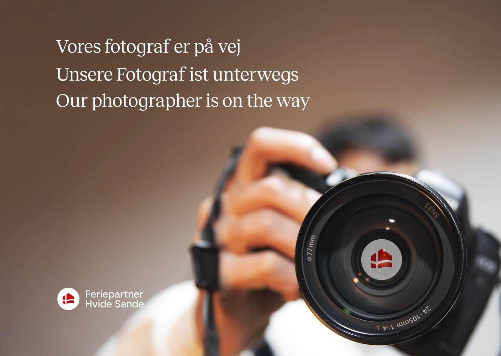 Unser Fotograf ist unterwegs, um die Unterkunft zu fotografieren.