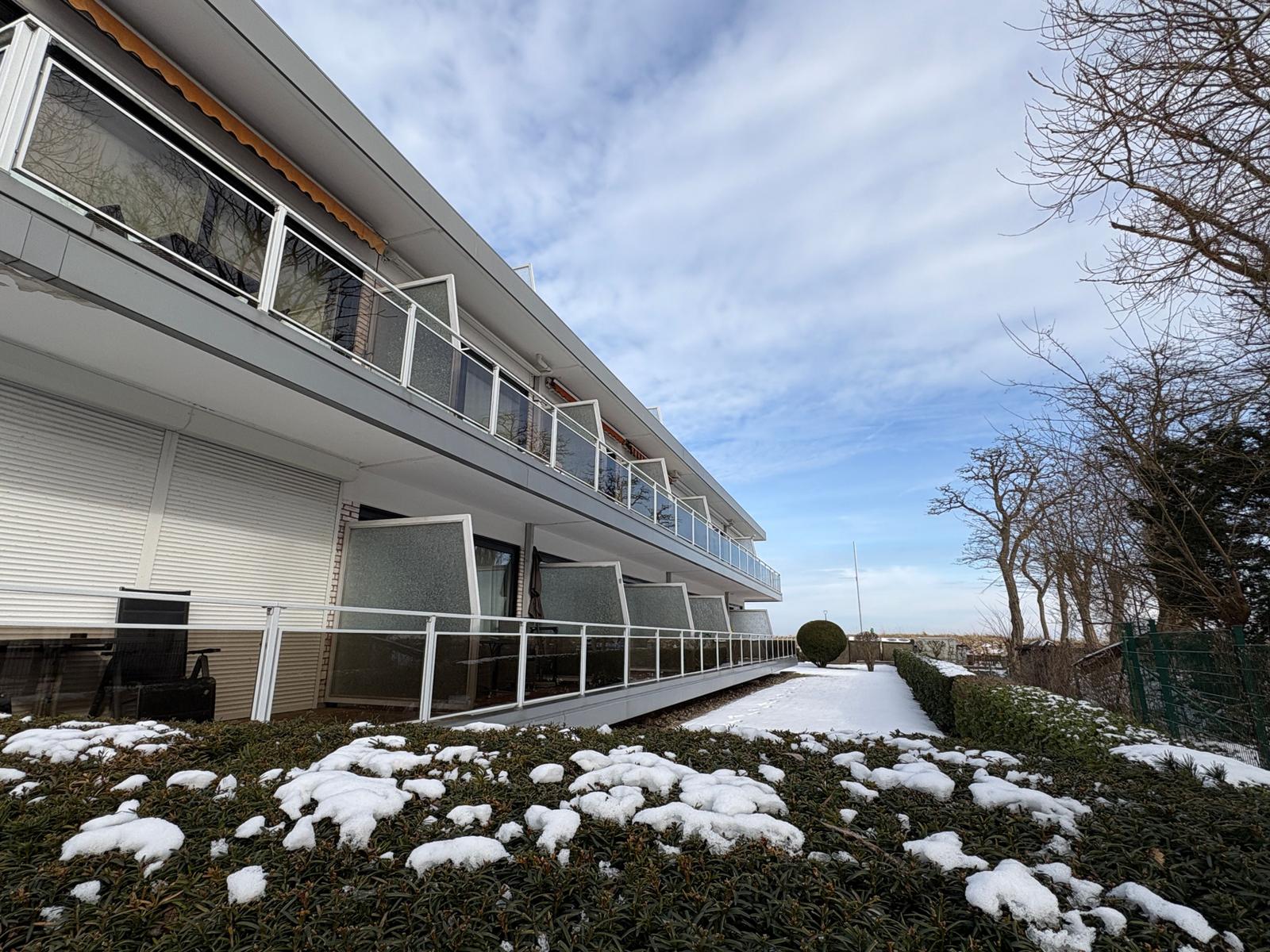 Seitenansicht Blick Richtung Ostsee