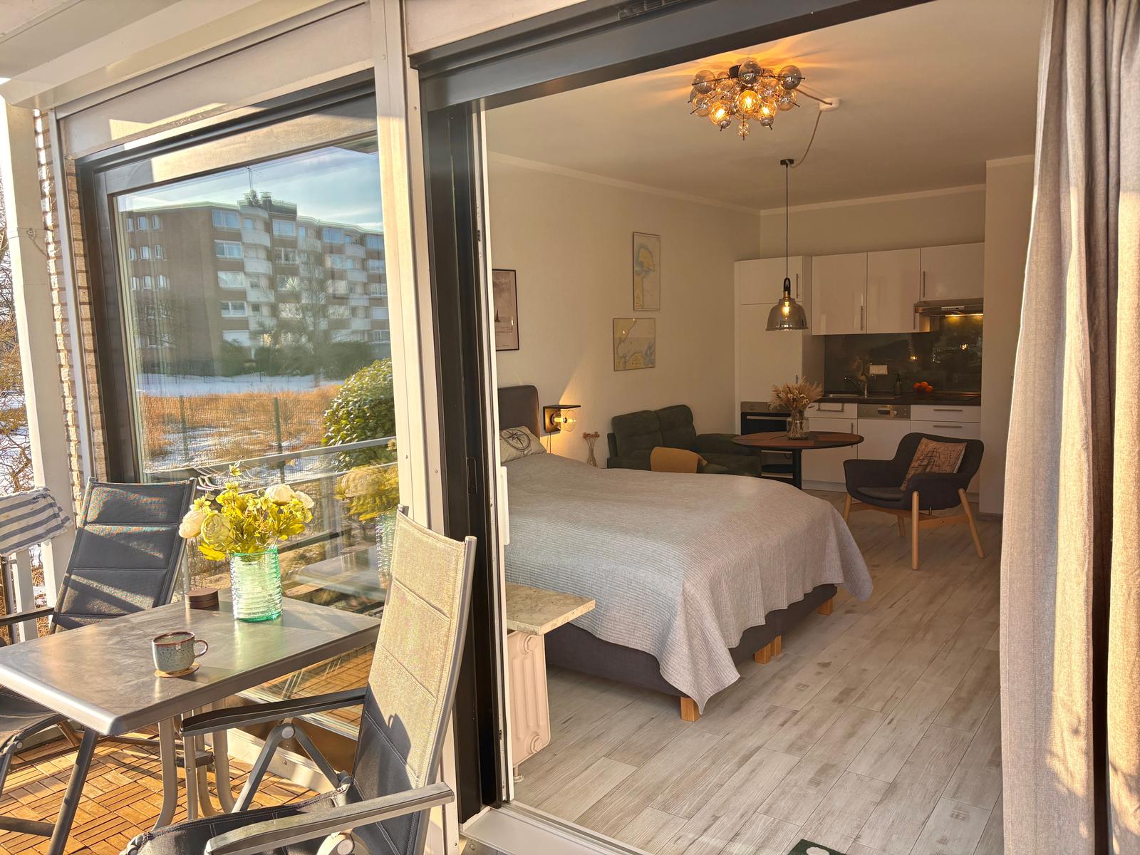 Blick von der Terasse