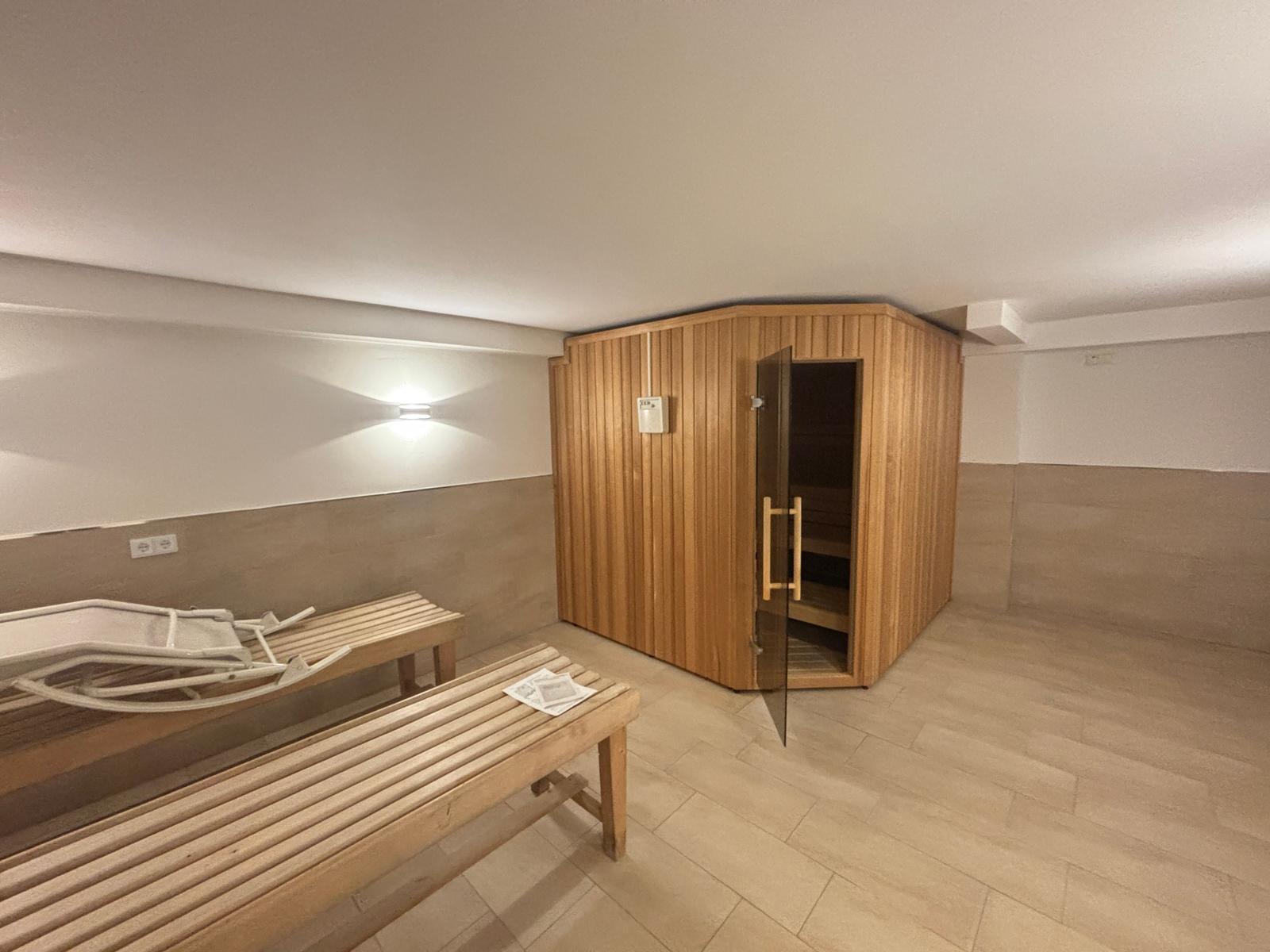 Sauna der Hausgemeinschaft