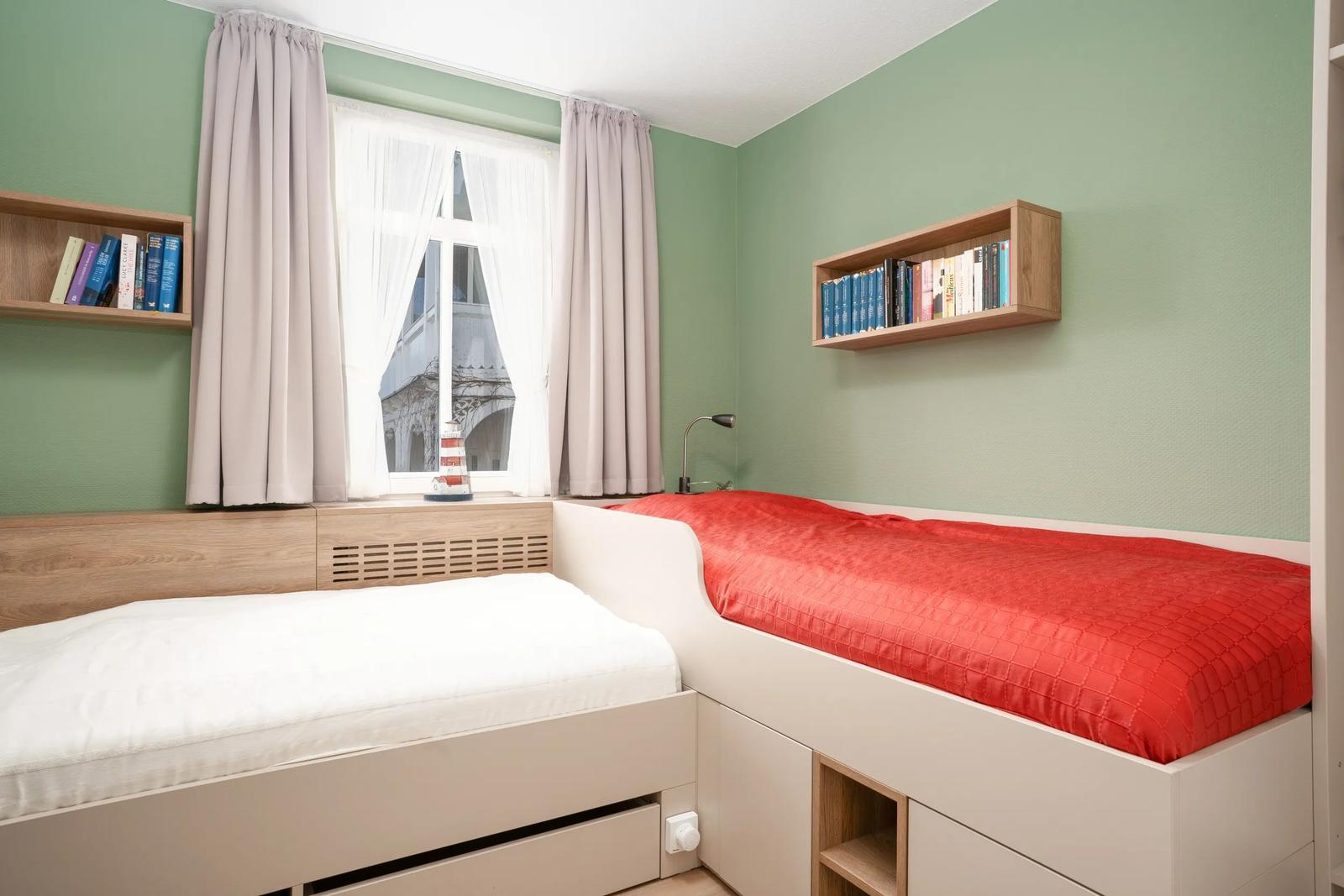 2.Schlafzimmer mit 2 Einzelbetten