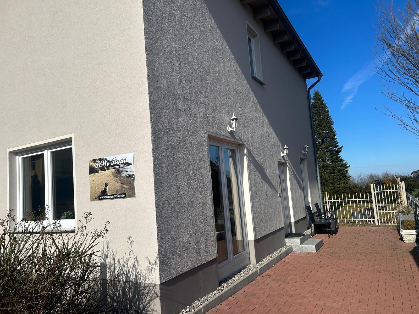 Außenansicht der Fewo Rudi