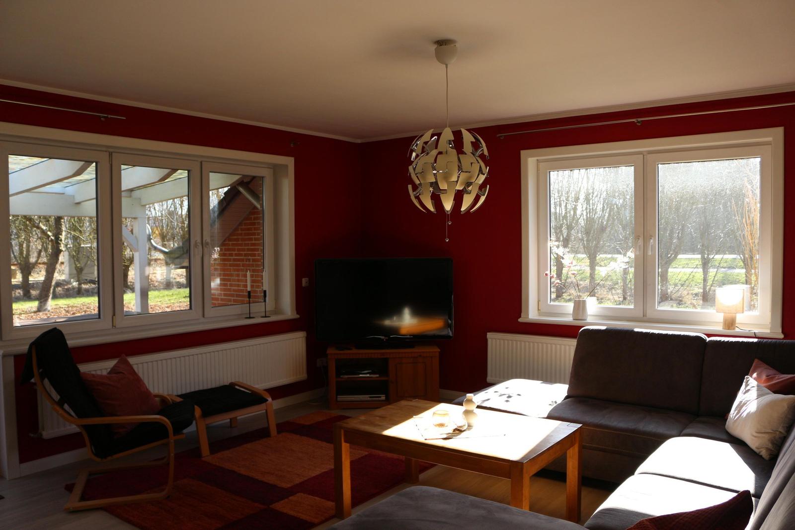 Sofaecke mit TV