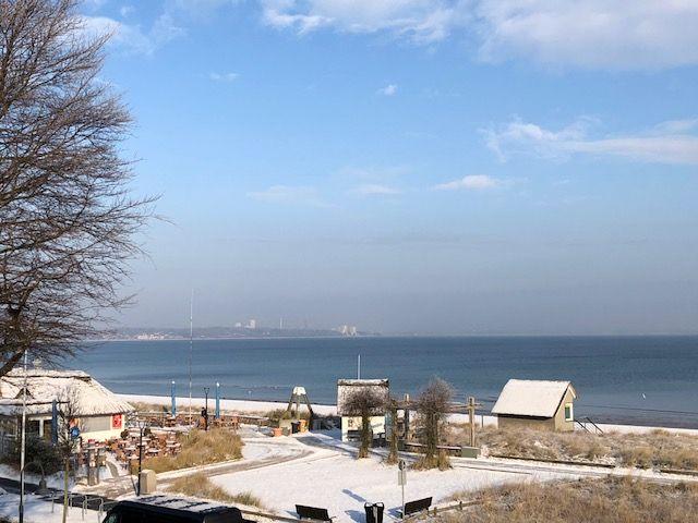 Meerblick im Winter