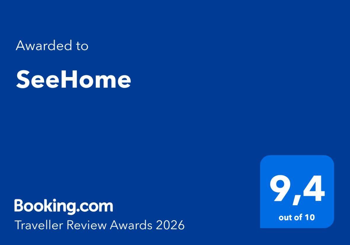SeeHome erhielt 9,4 von 10 bei den Booking.com Reisebewertungspreisen 2026.