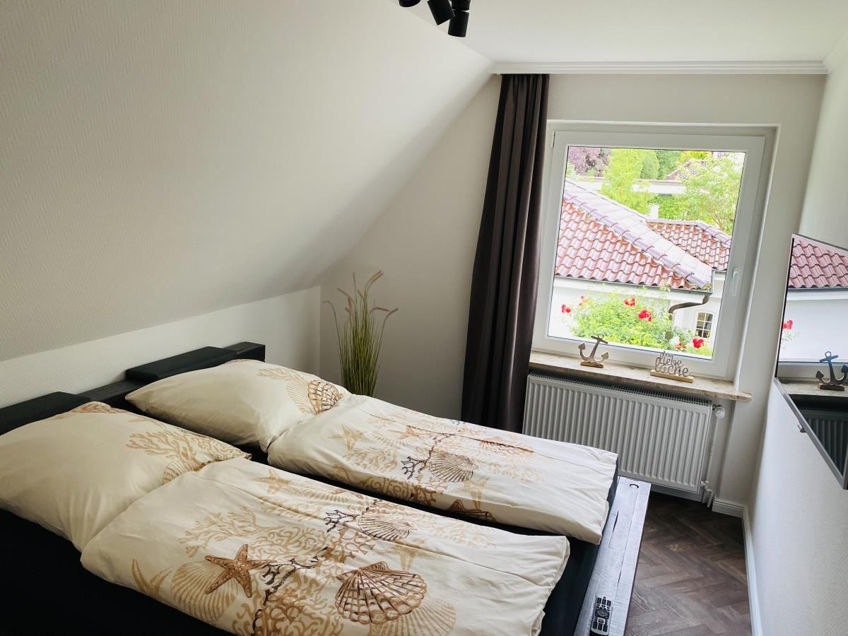 Schlafzimmer mit TV