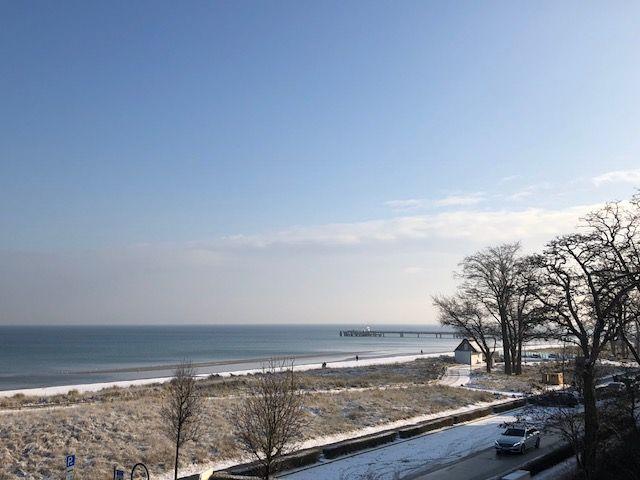 Meerblick im Winter