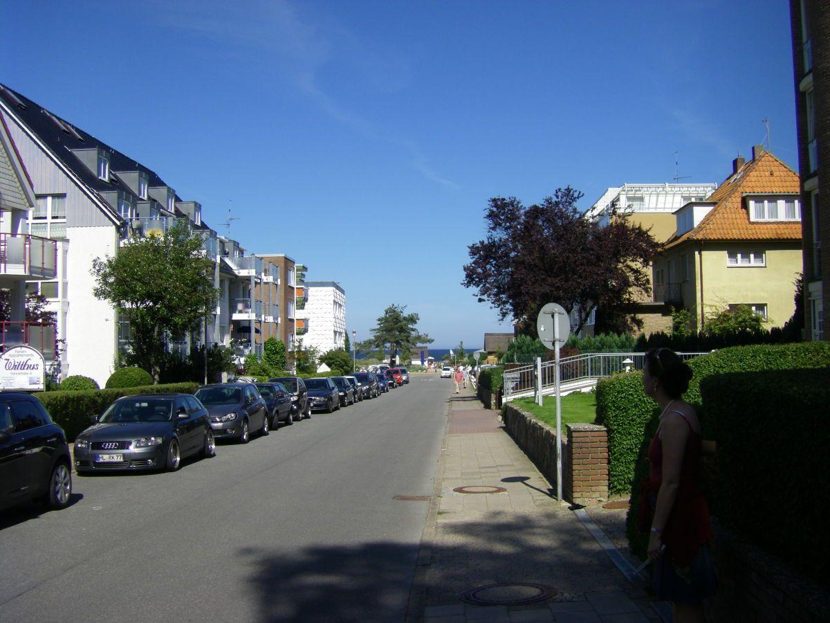 Straße / Weg zum Strand