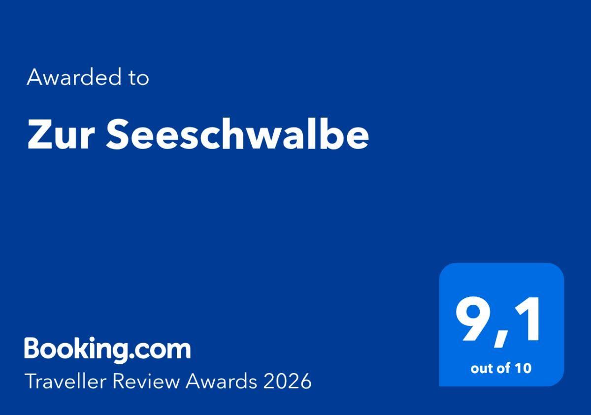 Zur Seeschwalbe erhielt 9,1 von 10 bei Booking.com Reisebewertungen 2026.