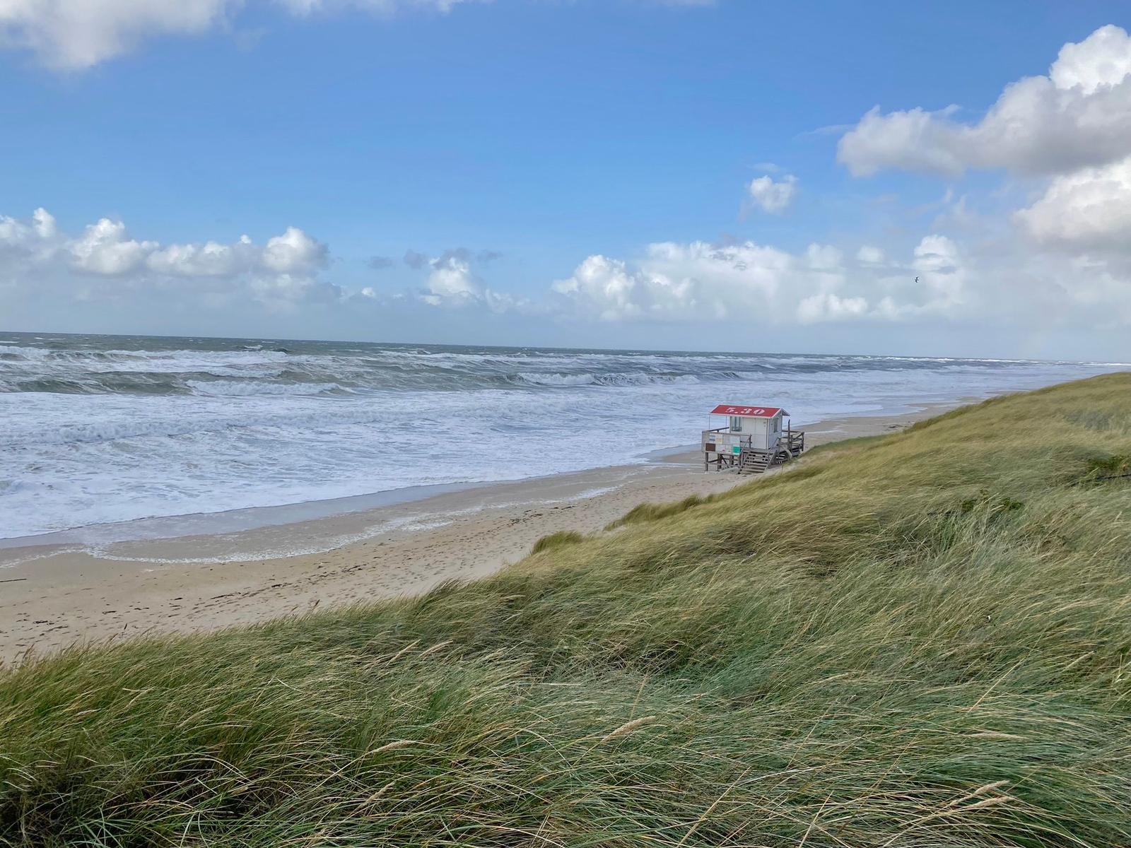 Hauptstrand Rantum im Herbst