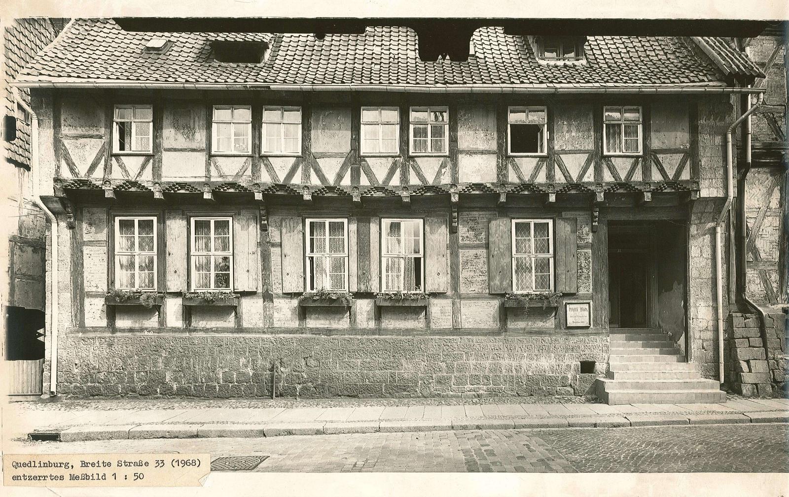 Historische Ansicht vom himmlischen Hof von 1968
