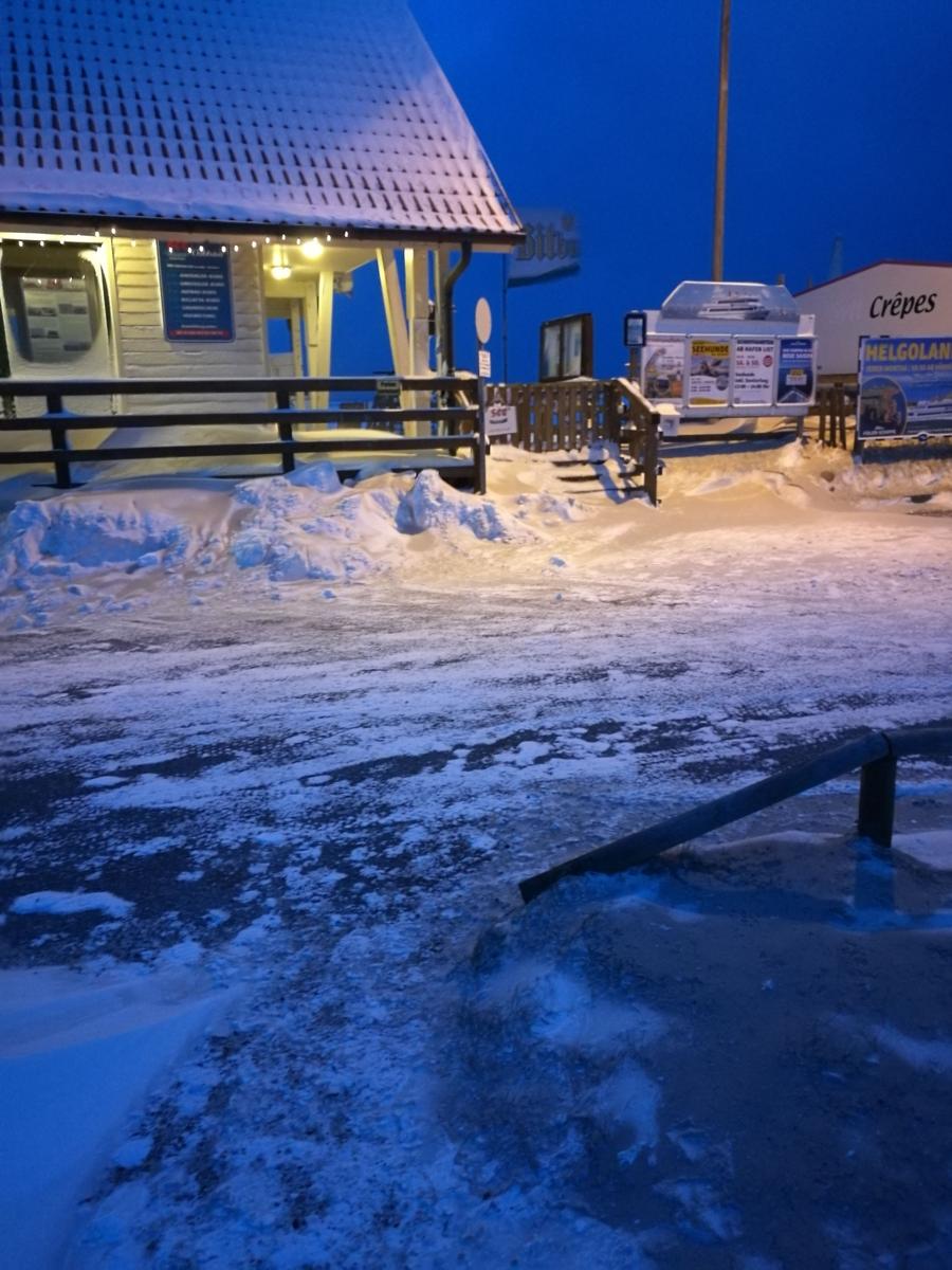 Hörnum im Winter (Foto: AC Nebel)