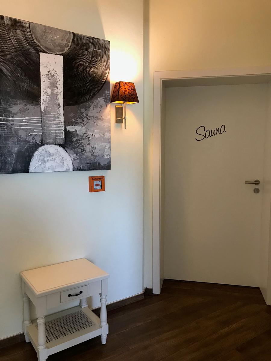 Sauna neben der Wohnung