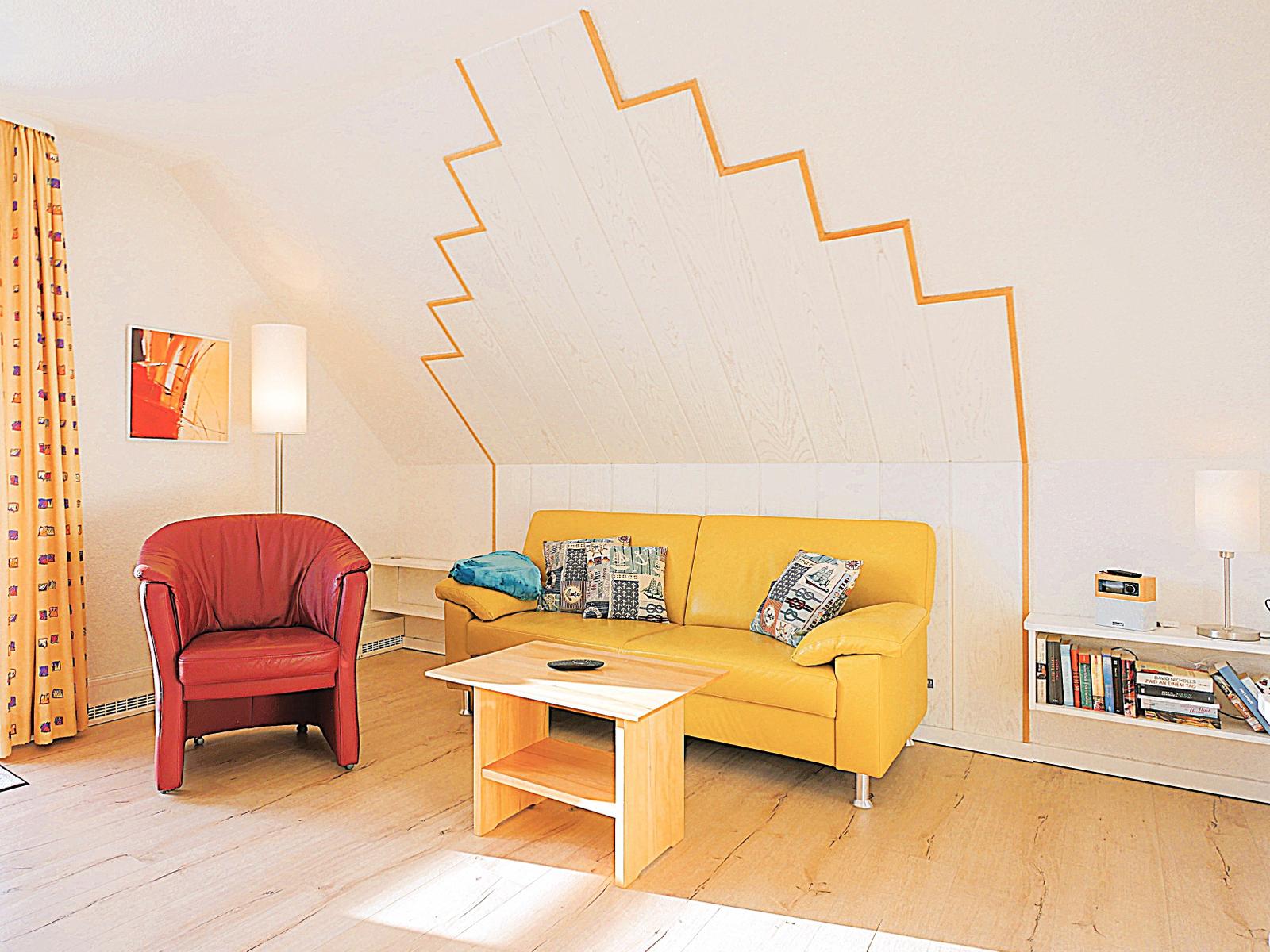 Ledergarnitur, Wände Allergikergerechter Baumwollputz