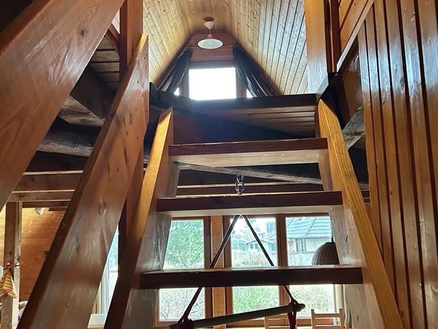 Treppe zum Schlafzimmer