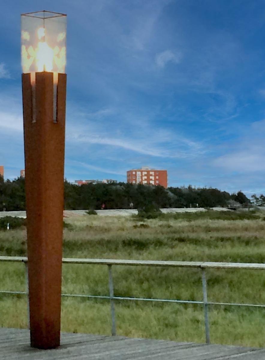 Hausansicht von der Promenade...