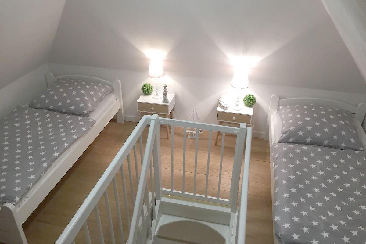 Schlafzimmer im Dachgeschoß...