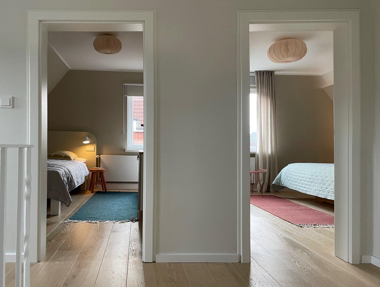 Obergeschoss Eingang beide Schlafzimmer